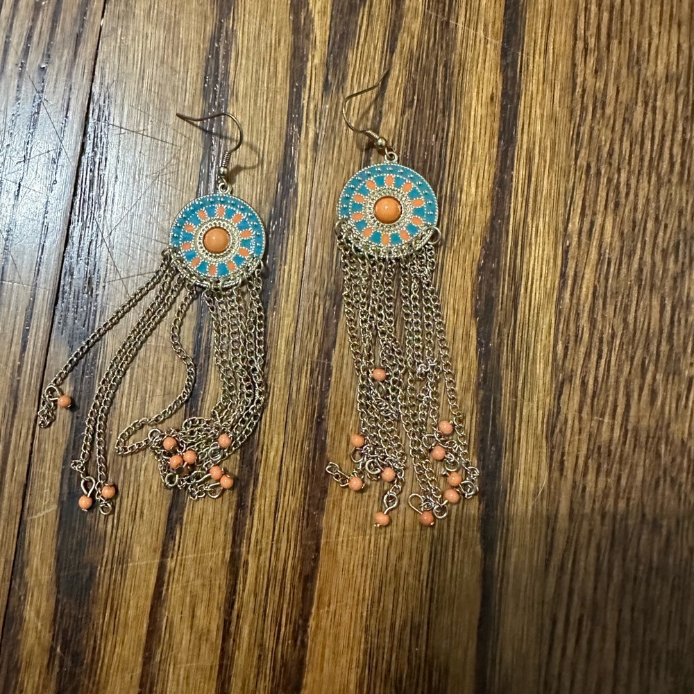 Boho dangly earrings